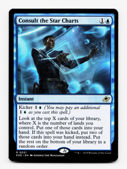 Consult the Star Charts [Edge of Eternities] MTG Magic NM/M 💧 - Image 1
