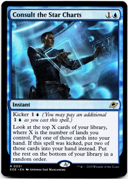 Consult the Star Charts [Edge of Eternities] MTG Magic NM/M 💧 - Image 3
