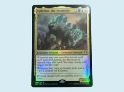 Kalamax, the Stormsire FOIL, Commander 2020, Near Mint, Magic the Gathering MTG - Image 1