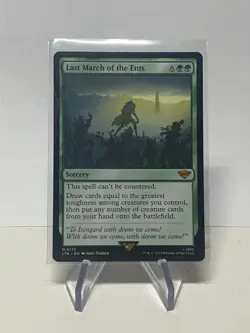 Last March of the Ents - the Lord of the Rings - MTG NM - Non-Foil - Mythic - Image 1