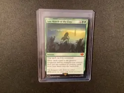 Last March of the Ents - the Lord of the Rings - MTG NM - Non-Foil - Mythic - Image 1