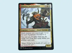 Bruenor Battlehammer, Adv. in the Forgotten Realms, NM, Magic the Gathering, MTG - Image 1
