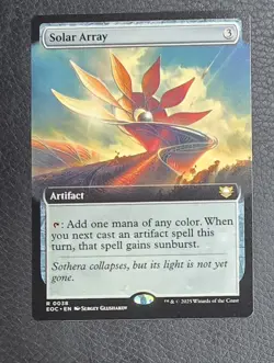 Solar Array (Extended Art) [Edge of Eternities Commander] Magic MTG - Image 1
