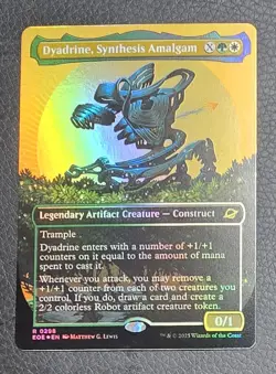 x1 Dyadrine, Synthesis Amalgam - Foil - Borderless R MTG Edge of Eternities M/NM - Image 1