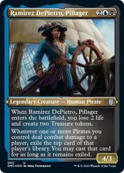 Ramirez DePietro, Pillager (Foil Etched) -Foil Near Mint MTG - Image 1