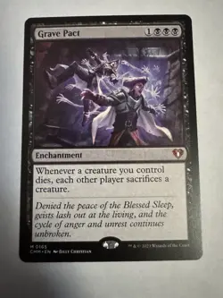 MTG Grave Pact Commander Masters NM - Image 1
