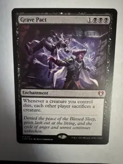 MTG Grave Pact Commander Masters NM - Image 2