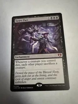 MTG Grave Pact Commander Masters NM - Image 4