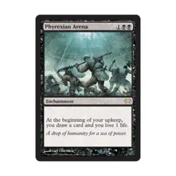 WOTC MtG Planechase Phyrexian Arena (R) VG - Image 1