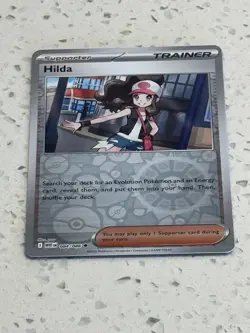 Pokemon TCG Hilda Trainer 084/086 SV White Flare Reverse Holo NM Pack Fresh - Image 2