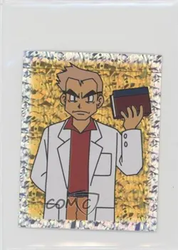 Professor Oak Merlin Pokemon Album Stickers Silver Prism #S33 1999 2s1 - Image 1