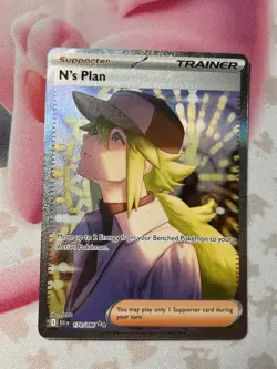 Pokemon Black Bolt N’s Plan 170/086 Special Illustration Rare NM - Image 1