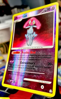 🔥 Pokemon Legends Awakened - Mesprit - 34/146 - Reverse Holo Rare - MP/LP 🔥 - Image 3