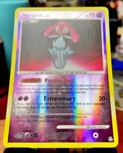 🔥 Pokemon Legends Awakened - Mesprit - 34/146 - Reverse Holo Rare - MP/LP 🔥 - Image 4