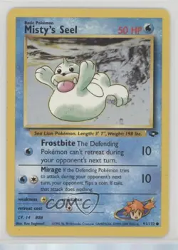 Misty's Seel Pokemon Gym Challenge #91 2000 18bm - Image 1