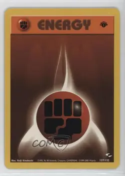 Fighting Energy Pokemon Gym Heroes #127 2000 18bm - Image 1