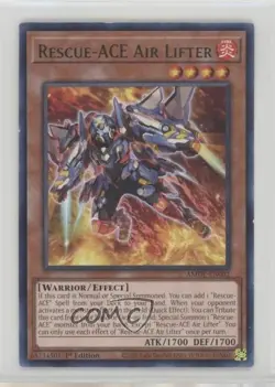 Rare - Rescue-ACE Air Lifter 1st Ed. YuGiOh Amazing Defenders #AMDE-EN002 0hr1 - Image 1