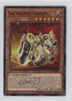 Salvagent Driver 1st Ed. Starfoil YuGiOh Star Pack VRAINS #SP18-EN004 l5w - Image 1