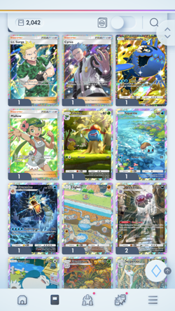 Pokemon TCG (Trading Card Game) Pocket 2 Crown Lugia + Palkia + 2580 Pack HG - Image 5
