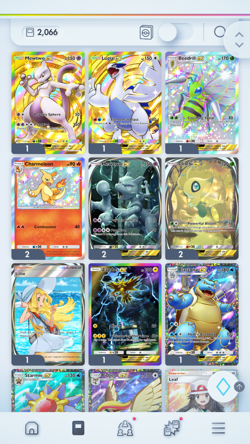 Pokemon TCG (Trading Card Game) Pocket 2 Crown Lugia + Mewtwo + 2580 Pack HG - Image 3