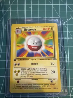 Electrode First Edition Jungle 18/64 Pokemon Card TCG - Image 1