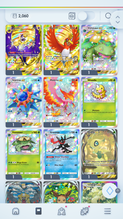 Pokemon TCG (Trading Card Game) Pocket 2 Crown Ho-Oh + Lunala 2580+ Pack HG - Image 3