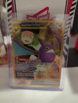 Team Rockets Crobat EX SV Destined Rivals Hyper Rare Card 242/182 NM - Image 1