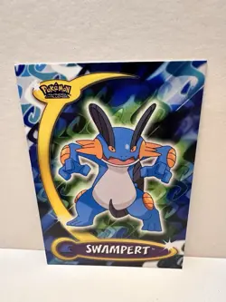 SWAMPERT #74 POKEMON TOPPS ADVANCED CHALLENGE CARD 2004 - Image 1