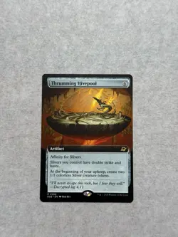 Thrumming Hivepool (#356) - Borderless - Foil - Edge of Eternities (EOE) MTG - Image 1