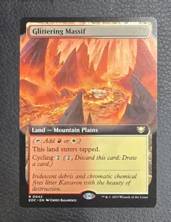 Glittering Massif (Extended Art) Commander: Edge of Eternities Regular MTG NM - Image 1