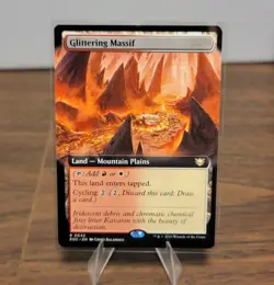 Glittering Massif (Extended Art) Commander: Edge of Eternities Regular MTG NM - Image 1