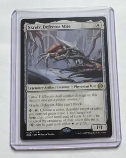 Skrelv, Defector Mite 033/271 Phyrexia: All Will Be One Rare MTG NM/M - Image 1