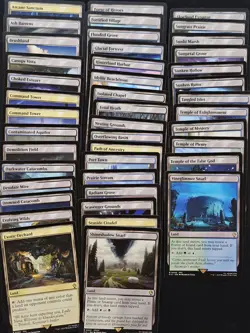 Mtg: Final Fantasy non-basic lands lot (Scions & Spellcraft and Counter Blitz) - Image 1