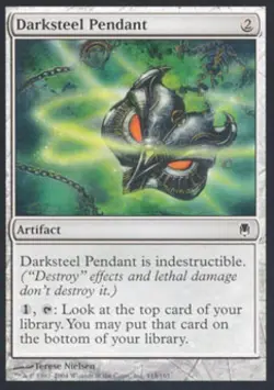 Darksteel Pendant - Light Play MTG Darksteel - Image 1