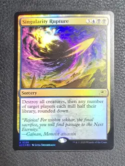 Singularity Rupture Edge of Eternities Foil MTG NM Magic Card - Image 1