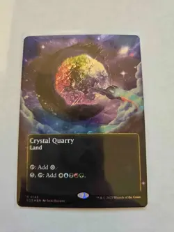 Crystal Quarry Borderless Galaxy FOIL 0145 MTG EoS Nm/M - Image 1