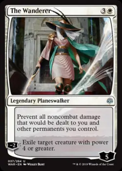 The Wanderer - Light Play MTG War of the Spark - Image 1