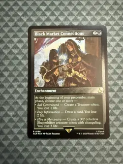 MTG Black Market Connections #0198 Foil Etched Rare UB: Assassin’s Creed (ACR) - Image 1