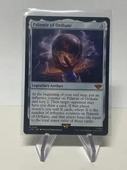 MTG Palantir of Orthanc - Lord of the Rings: Tales of Middle-Earth (LTR) MINT - Image 1