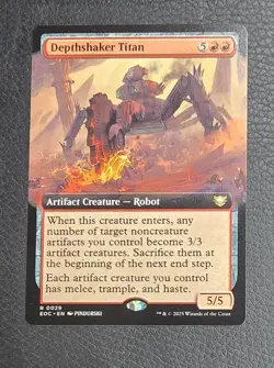 Depthshaker Titan (Extended Art) Commander: Edge of Eternities Regular MTG NM - Image 1