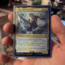 Magic the Gathering MTG Final Fantasy Tidus, Blitzball Star FOIL #246 - Image 1