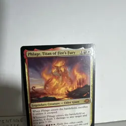 MTG Phlage, Titan of Fire's Fury Modern Horizons 3 Regular 0197 Mythic Rare - Image 2