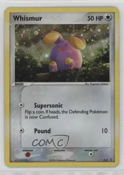Cosmos Holo - Whismur (EX Deck Tins) Pokemon Nintendo Black Star Promo #019 12gr - Image 1