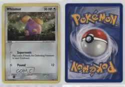 Cosmos Holo - Whismur (EX Deck Tins) Pokemon Nintendo Black Star Promo #019 12gr - Image 3