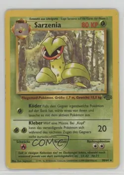 Victreebel German Pokemon Jungle #30 1999 15fy - Image 1