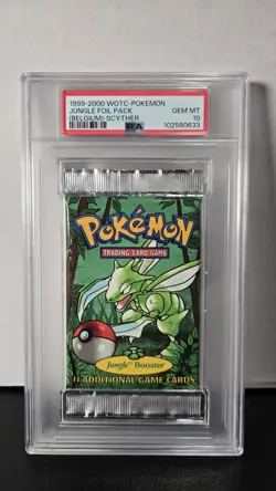 Pop 6 ! Pokemon Jungle Pack PSA 10 - 1999-2000 Belgium - Extreme Rare Printing! - Image 1