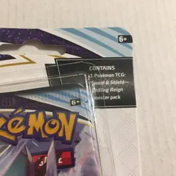 New Pokemon Holo Morpeko Chilling Reign Blister Pack + Coin - Image 4