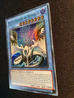 Yugioh Ame No Habakiri No Mitsurugi ALIN-EN092 Super Rare Alliance Insight NM 1x - Image 3