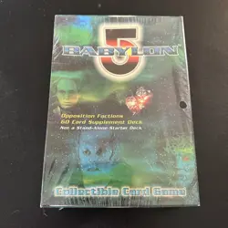 BABYLON 5 Collectible Card Game Opposition Factions 60 Card Supplement Deck NEW - Image 1