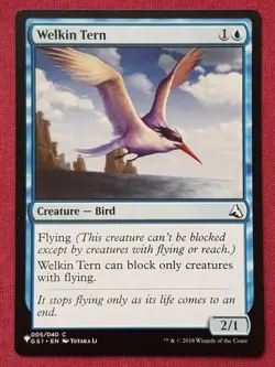Magic The Gathering MYSTERY BOOSTER MB1 WELKIN TERN blue card MTG - Image 1